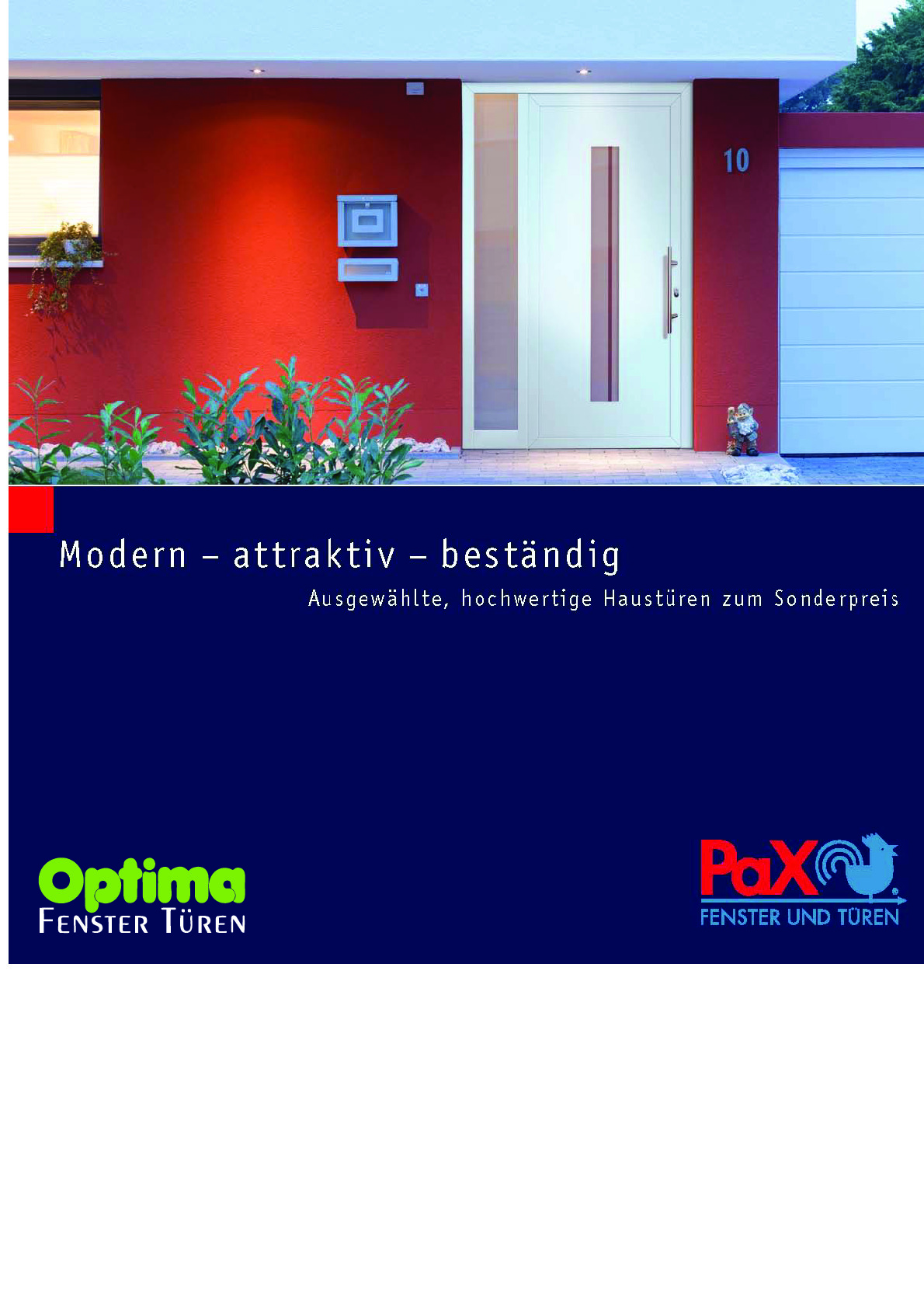 Vorschaubild von Dokument: PaX Aktion für Haustüren